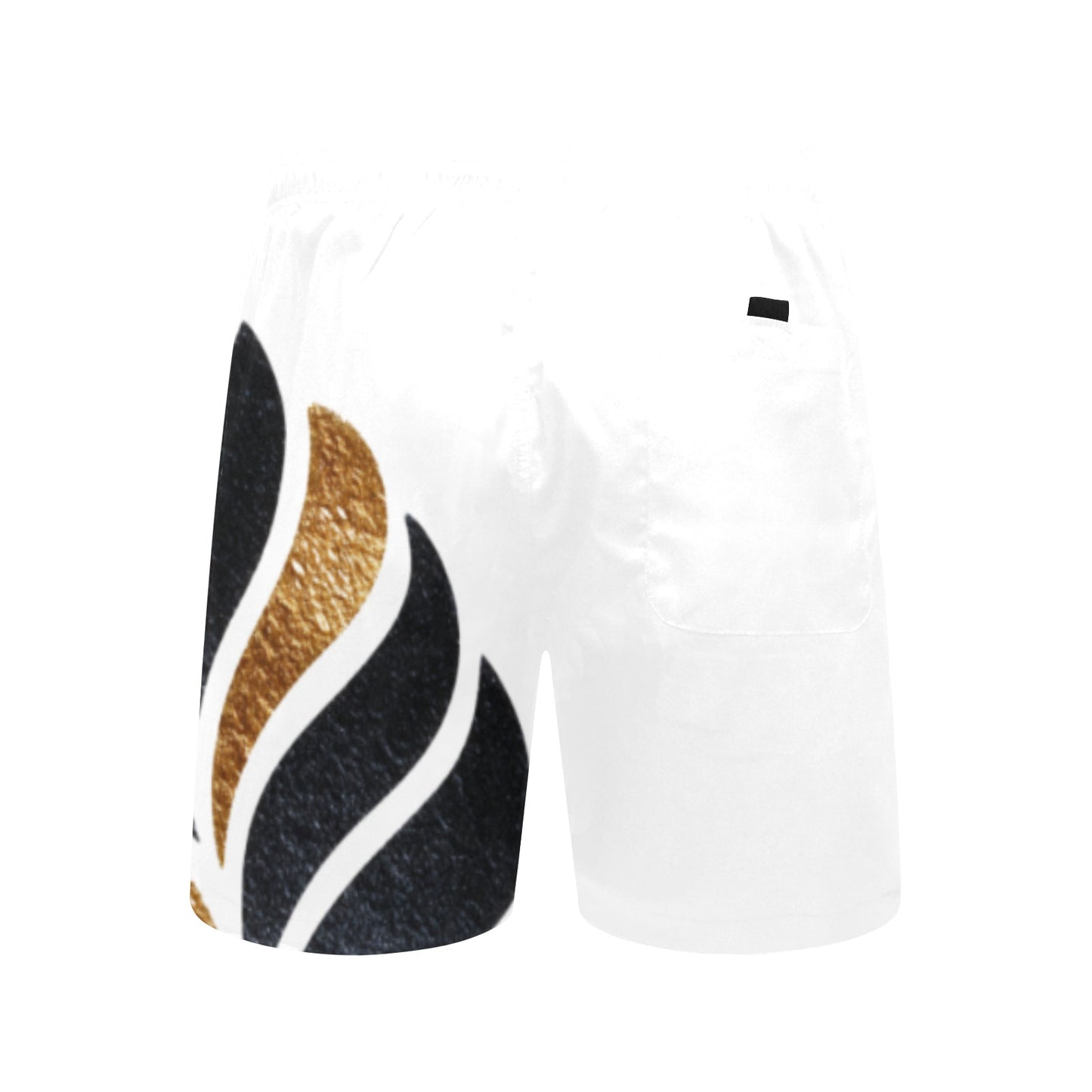 "MOONCAKE" Mid-Length Beach Shorts
