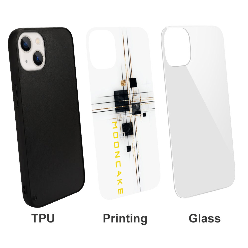 "MOONCAKE" Glass case iPhone 13